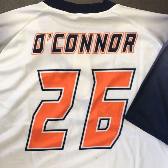 New White Virginia Cavaliers Wahoos Baseball Coach O’Connor Rawlings Team Jersey - Picture 3 of 3